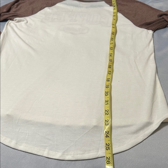 Coffee Weather Raglan 3/4 length sleeve Tee - Picture 6 of 8